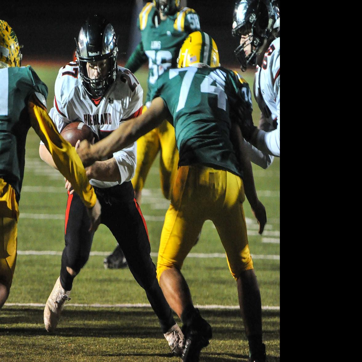Highland Slows Austin Bolt Beats Borah 27 21 To Reach 5a State