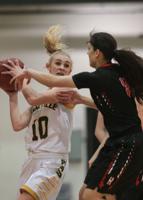 HS girls bball: Highland blitzed by hot-shooting Bees in 56-30 district title game loss