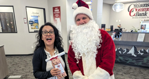 Christmas in July: Santa hits Pocatello's local businesses ahead of Festival of Trees event this fall