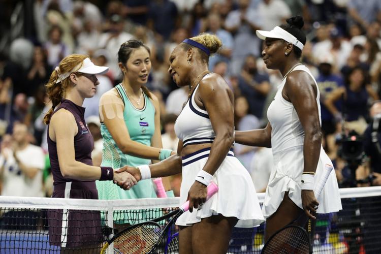 Venus and Serena Williams put on a show in thrilling U.S. Open return, in photos