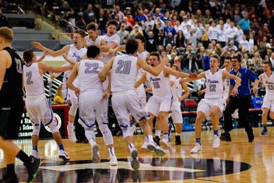 Preston title celebrate
