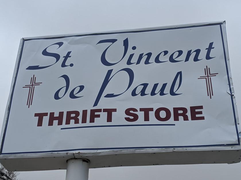 Local thrift store overwhelmed by clothing and household donations, set to hold a sale