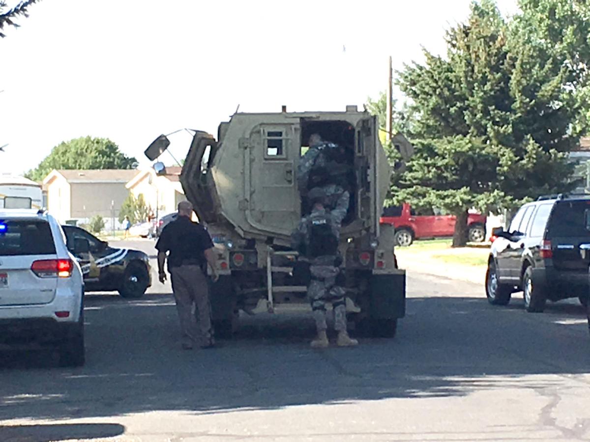 POLICE ISSUE NEW STATEMENT ON STABBING AND STANDOFF Victim was stabbed