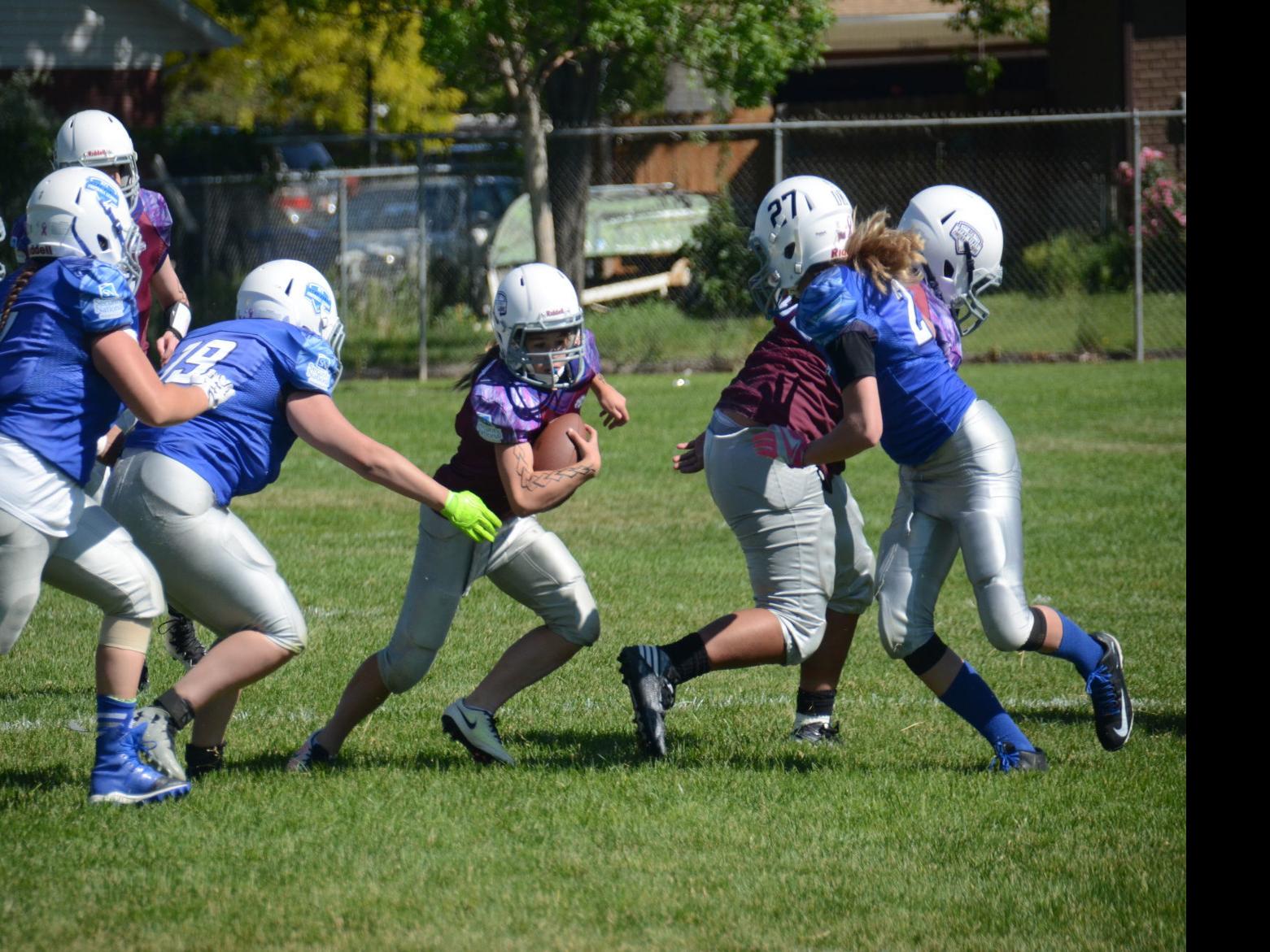 Female Footballer Former Blackfoot Resident Continues To Inspire Young Girls Who Want To Play Tackle Football Members Idahostatejournal Com