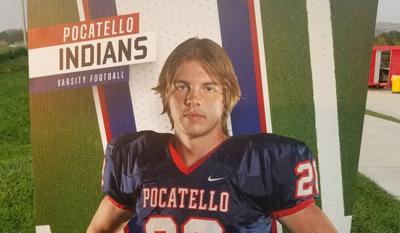 Kade Cooper in football uniform