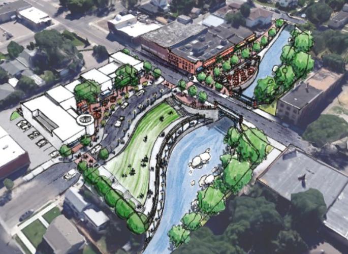 New City Hall, Portneuf River commercial area among concepts in