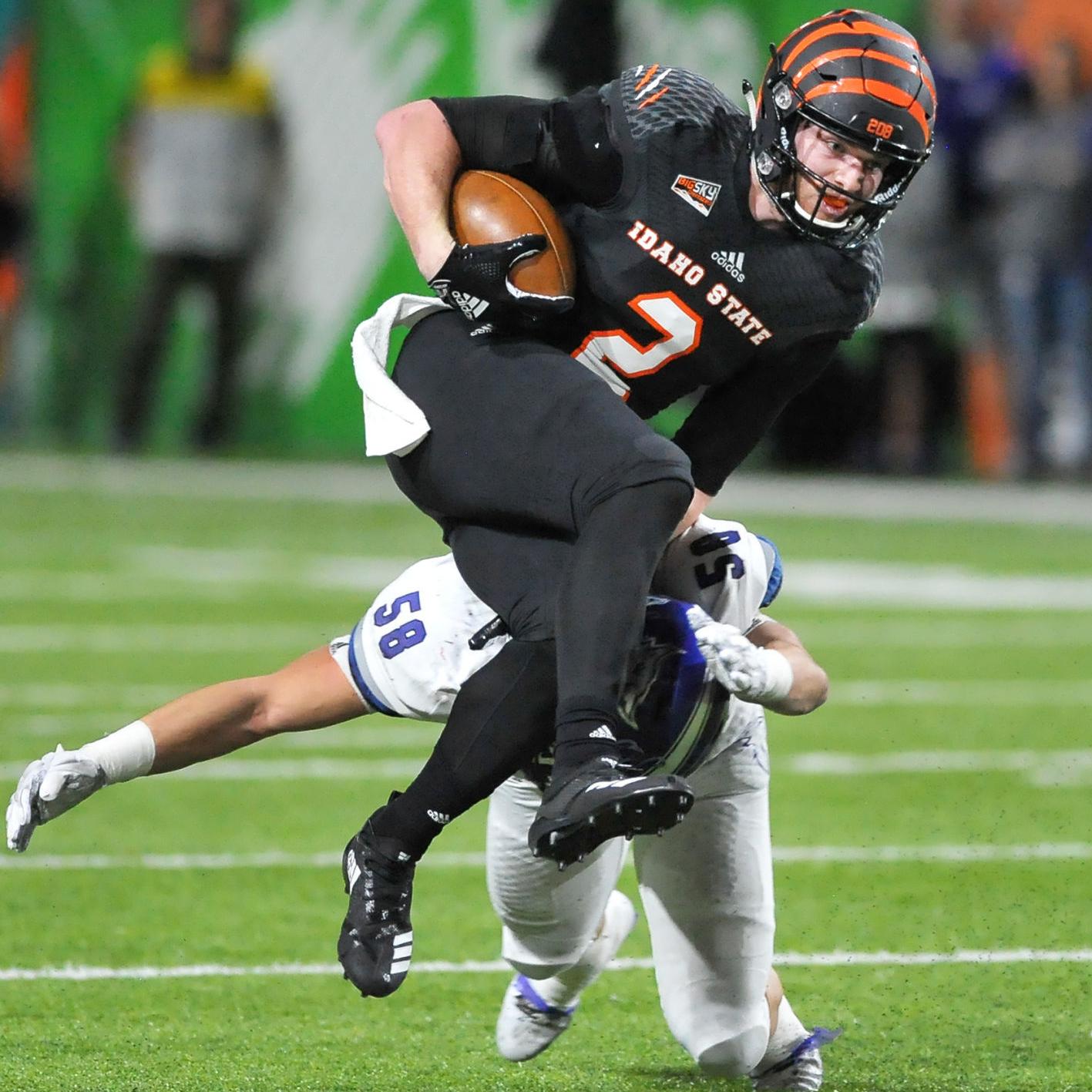 Isu Football No 3 Weber State Beats Idaho State 26 13 On Senior