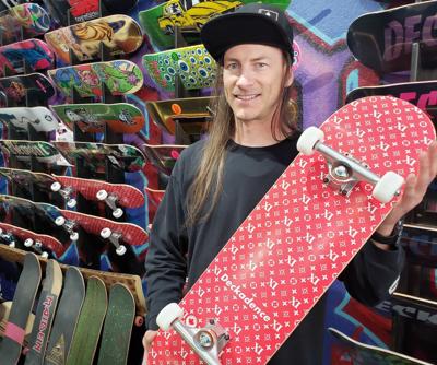 The Best Guests Come Bearing Gifts The Louis Vuitton Skateboard
