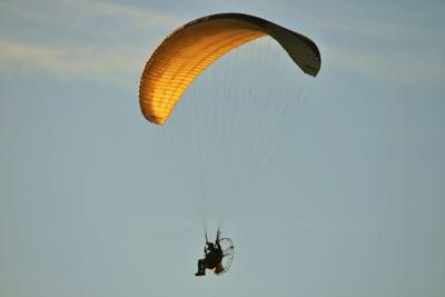 paramotor crash