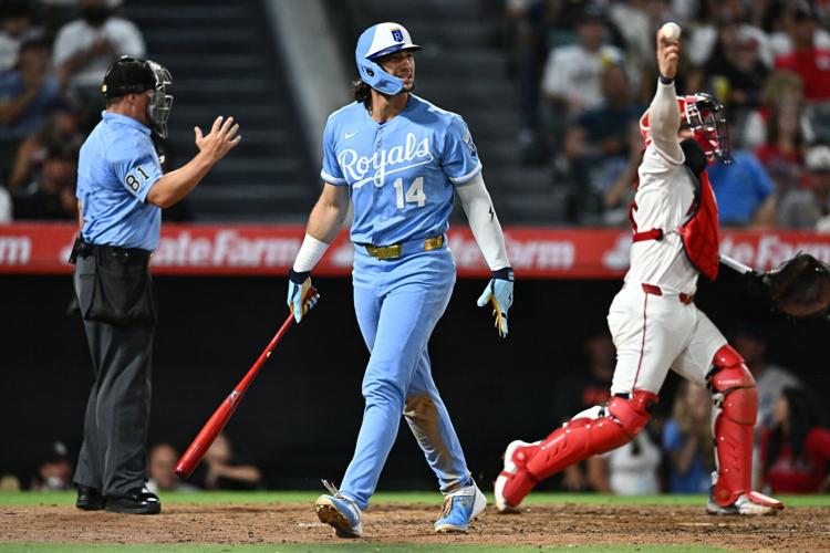 Royals Angels Baseball
