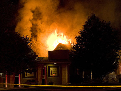N. Arthur house fire
