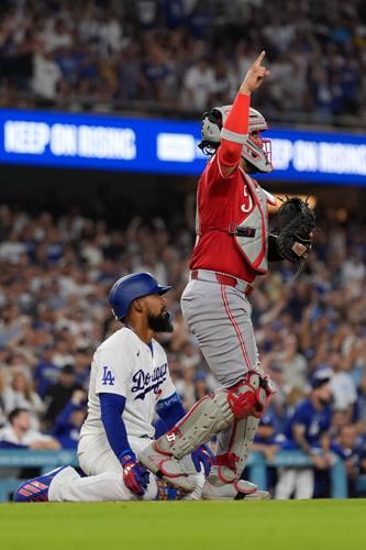 Reds Dodgers Baseball
