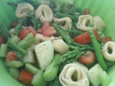 Belle’s Fresh Veggie and Pasta Salad