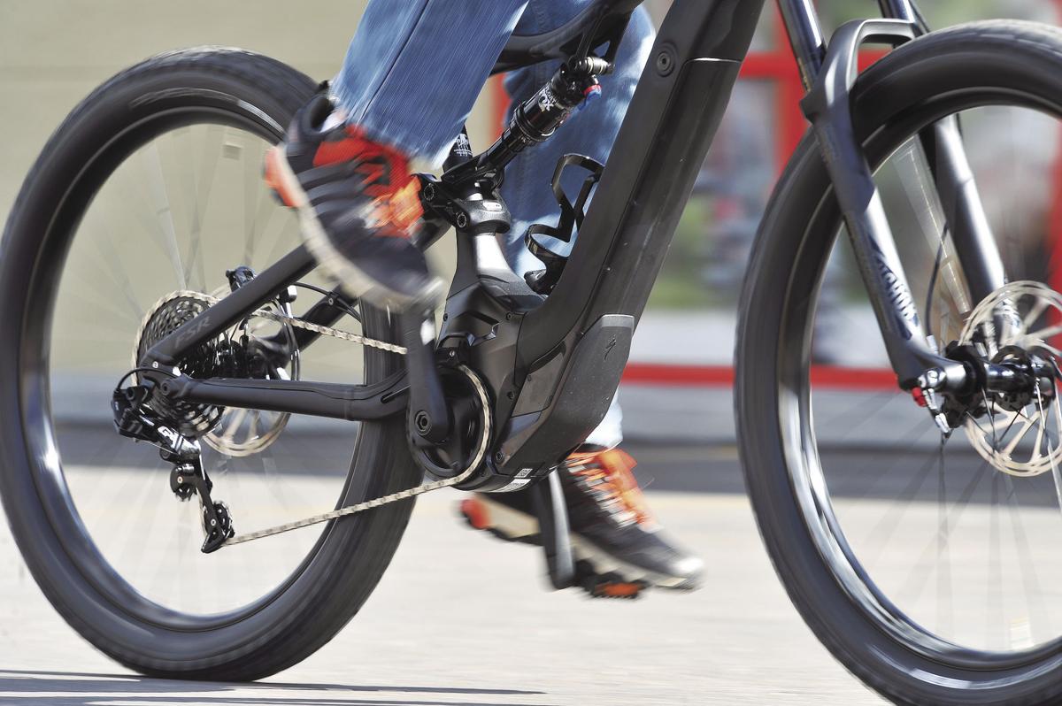 Can you ride ebike on sidewalk?