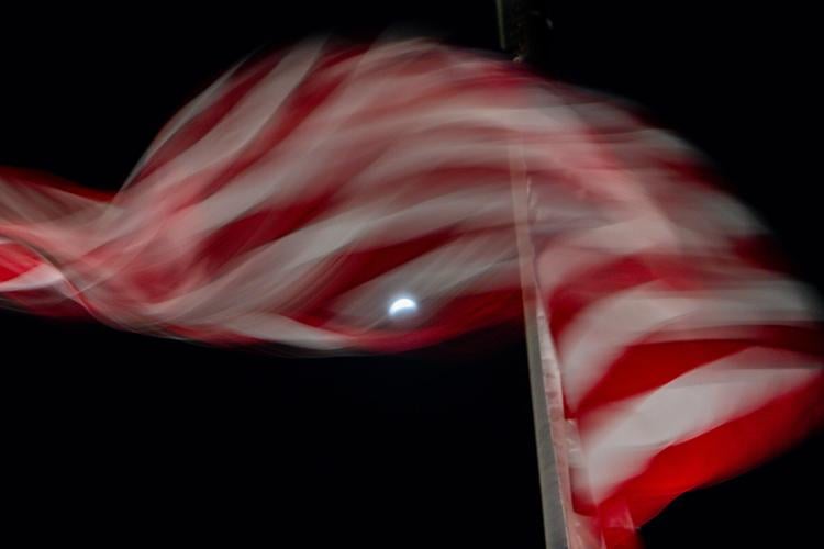 A lunar eclipse lights up skies across the Americas and Europe, in photos