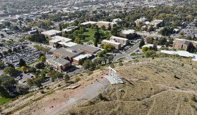 Idaho State University aerial view 2022