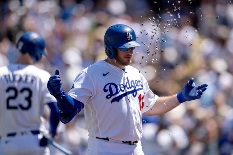 Brewers Dodgers Baseball