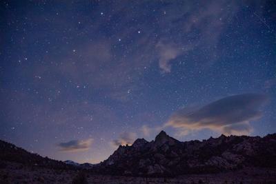 Stars above Steinfell's Dome at City of Rocks