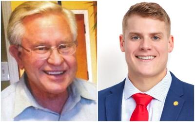 Greg Romriell, left, and Jake Stevens, right.