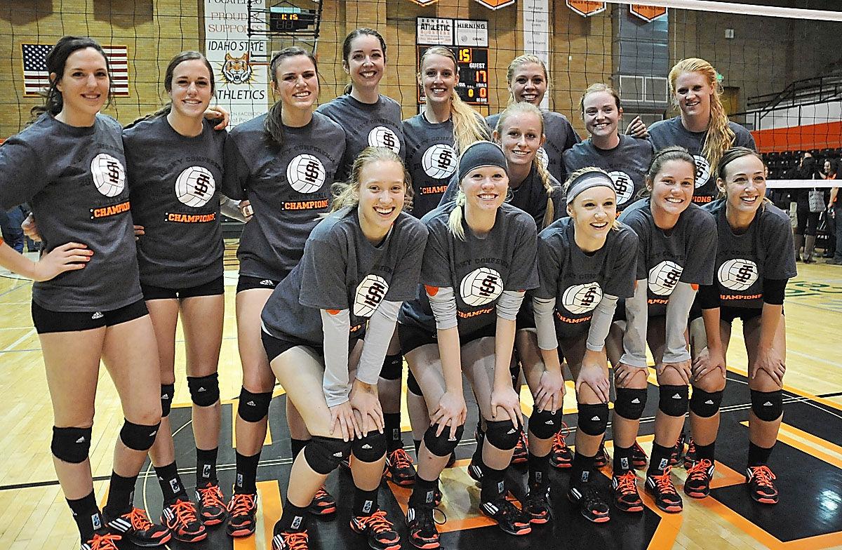 ISU volleyball Bengals clinch regularseason Big Sky title Members