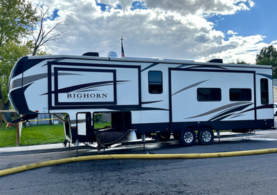 Trailer fire