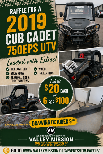 UTV raffle