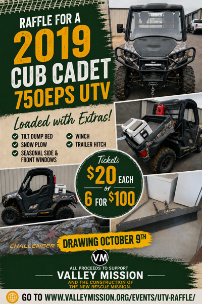 UTV raffle
