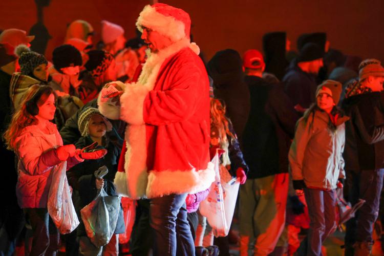 Photos of the Downtown Pocatello Christmas Night Lights Parade