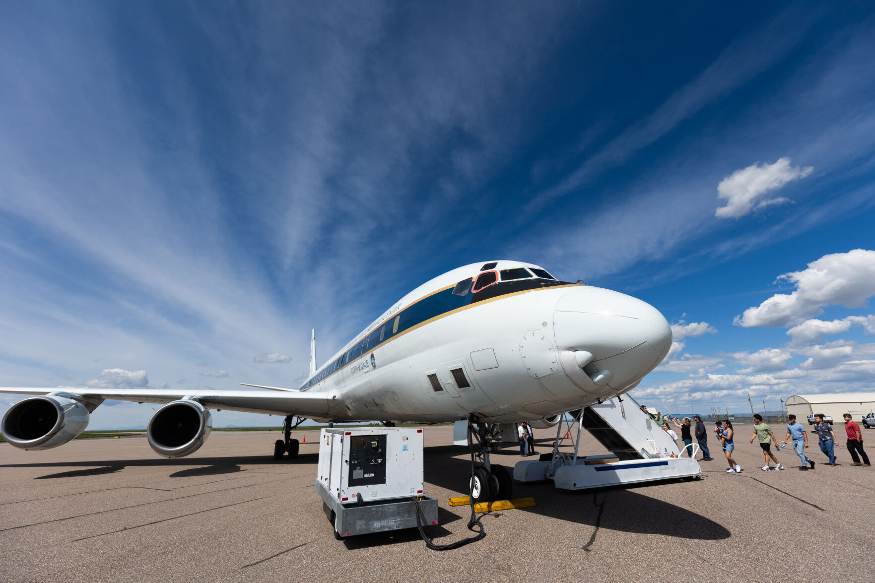 SKY IS THE LIMIT': Historic NASA DC-8 aircraft donated to ISU to