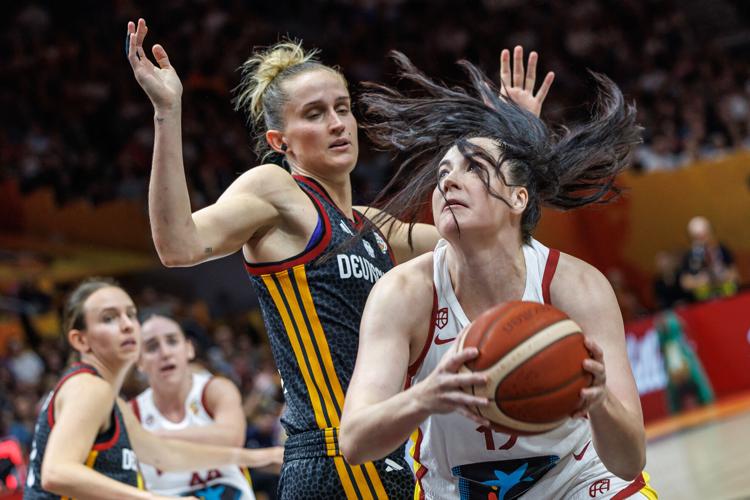 WCup Spain Germany Basketball