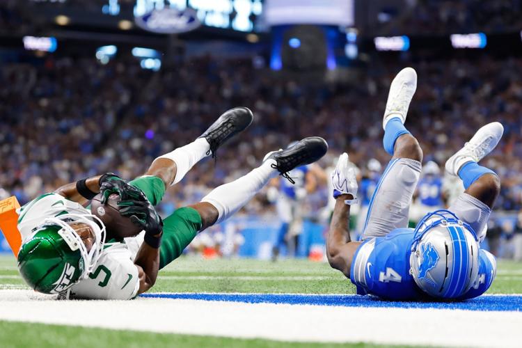 APTOPIX Jets Lions Football