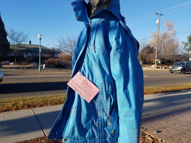 Free coats on trees/poles