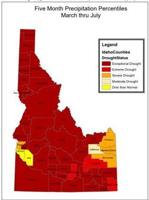 'Unprecedented' drought sets records in Idaho