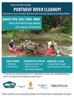 Join the annual Portneuf River Cleanup and help keep the river beautiful