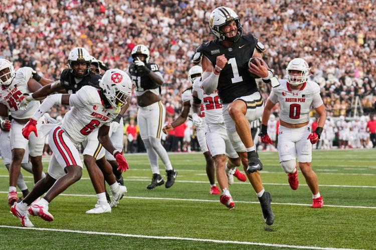 APTOPIX Austin Peay Vanderbilt Football