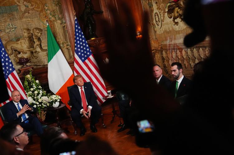 Photos show President Trump's visit to Ireland that combines work and pleasure
