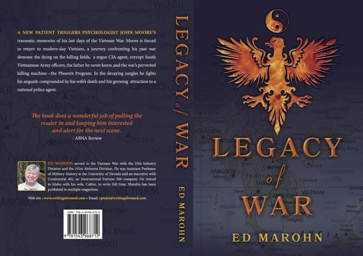 Legacy of War, cover and back