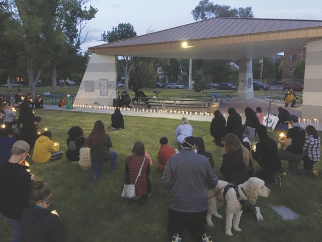 Black Lives Matter candlelight vigil