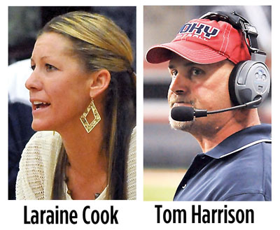 Lorraine Cook and Tom Harrison