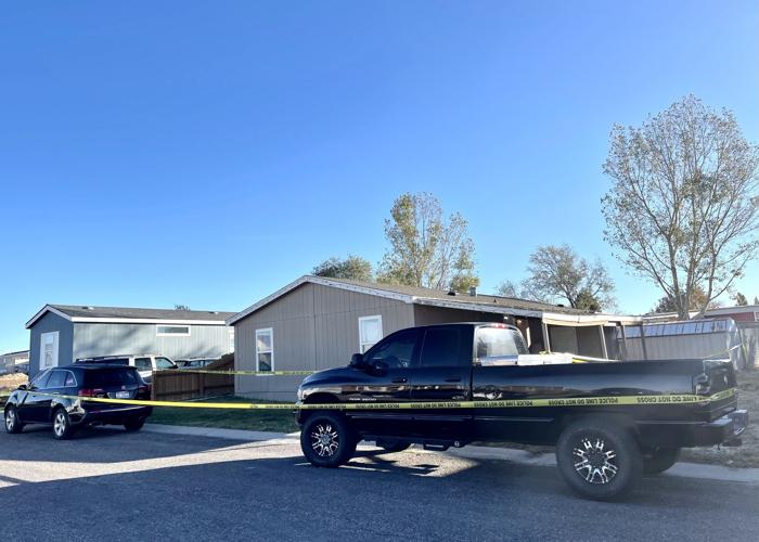 Jesse Patrick Leigh home following shooting (follow)
