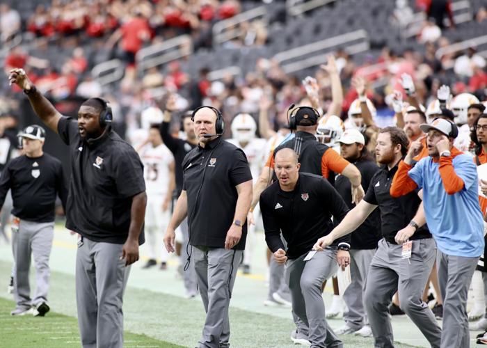 ISU coaches on sideline