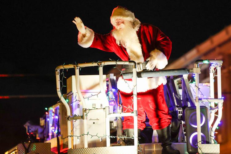 Photos of the Downtown Pocatello Christmas Night Lights Parade