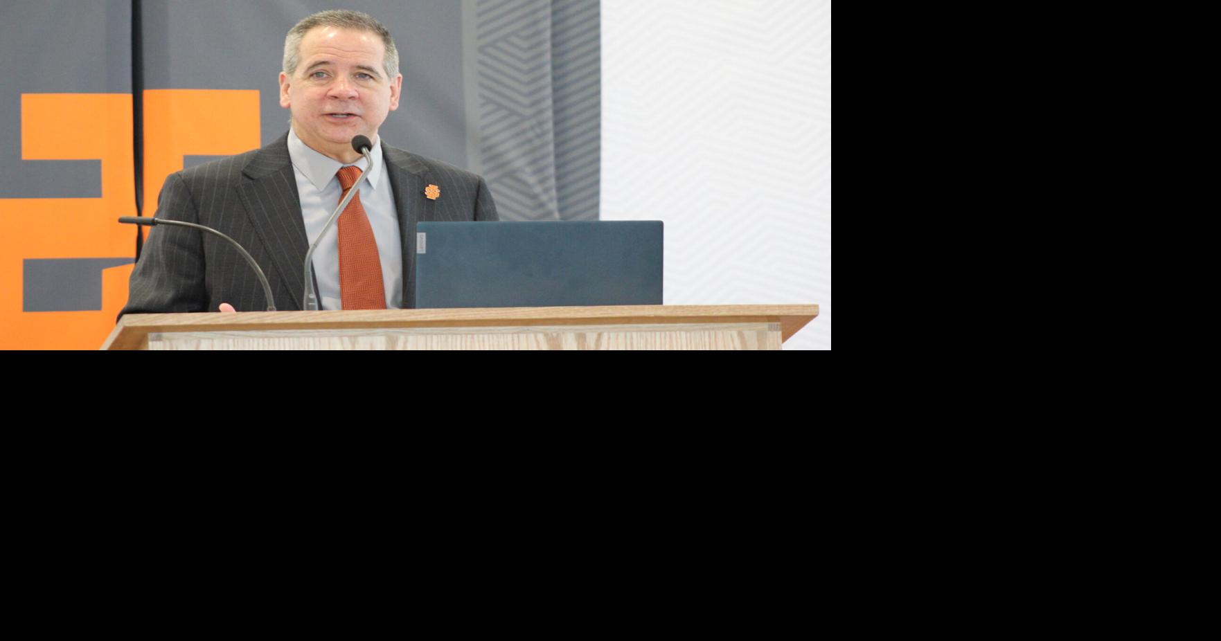 ISU President Wagner shares institution wins, visions during annual report to State Board