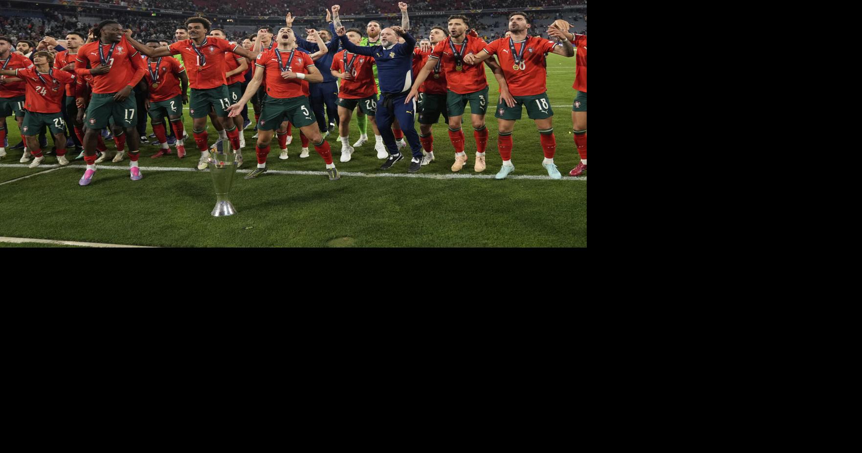 CORRECTION Portugal Spain Nations League Final Soccer