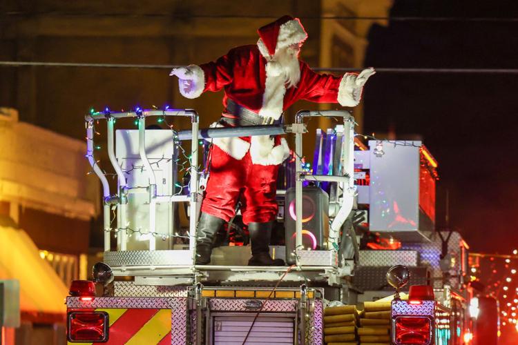 Photos of the Downtown Pocatello Christmas Night Lights Parade