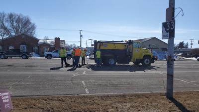 Idaho Transportation Department filling potholes