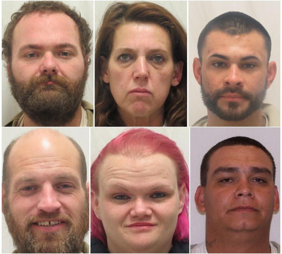 Pocatello police arrest six people on felony meth charges in nearly 24