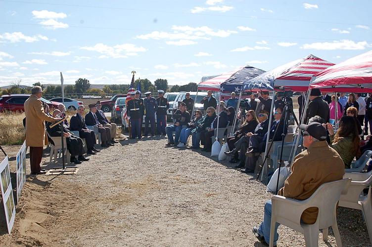 Cemetery crowd
