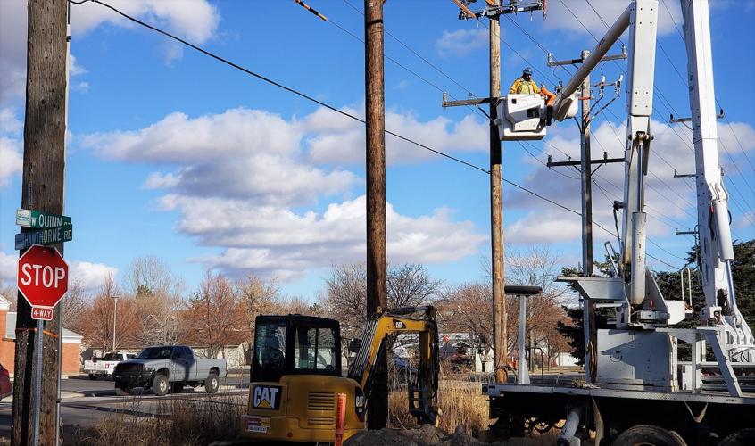 Utility relocation at West Quinn and Hawthorne roads