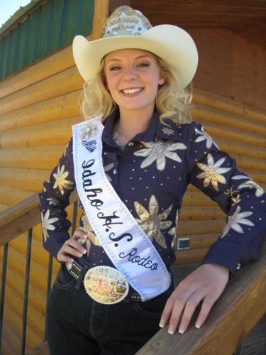 Idaho High School Rodeo Queen Hunter Rackham